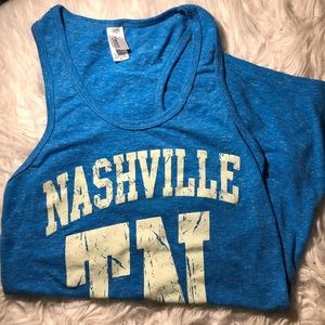 NWOT Nashville TN racer back tank